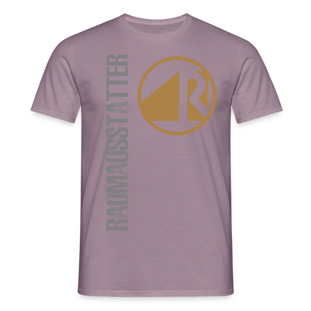 Männer T-Shirt "Raumausstatter" Lilagrau Männer T-Shirt