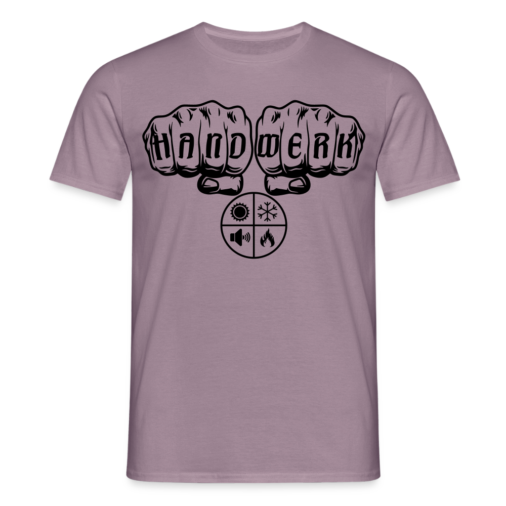 Unisex T-Shirt "Isolierer" Lilagrau Männer T-Shirt