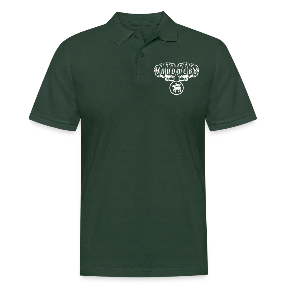 Männer Poloshirt "Fleischer" Tannengrün Männer Poloshirt