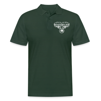 Männer Poloshirt "Fleischer" Tannengrün Männer Poloshirt