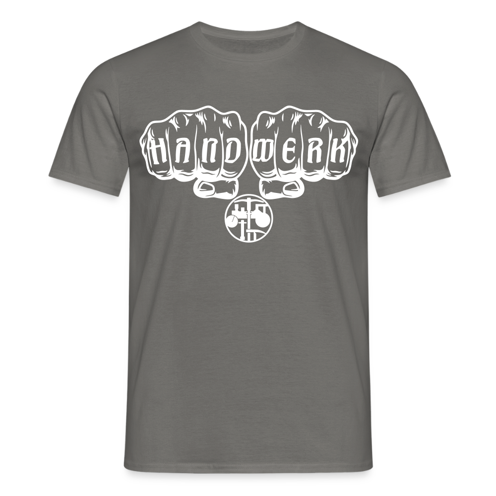 Unisex T-Shirt "Strassenbauer" Graphit Männer T-Shirt