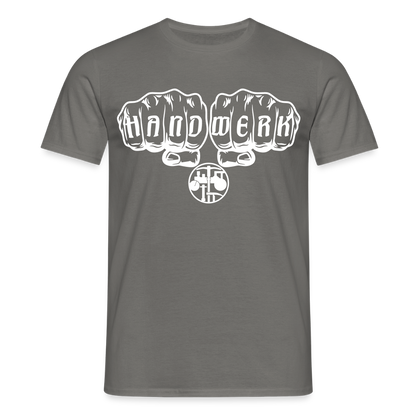 Unisex T-Shirt "Strassenbauer" Graphit Männer T-Shirt