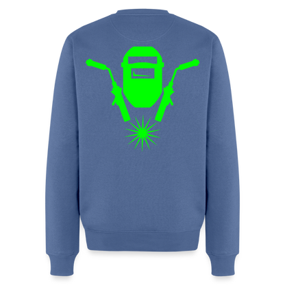 Unisex Premium Pullover "Schweisser" neongrün Männer Premium Pullover