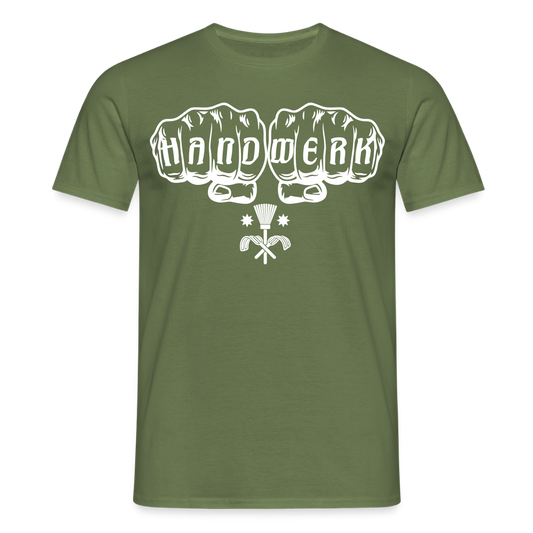 Unisex T-Shirt "Schornsteinfeger" - Militärgrün