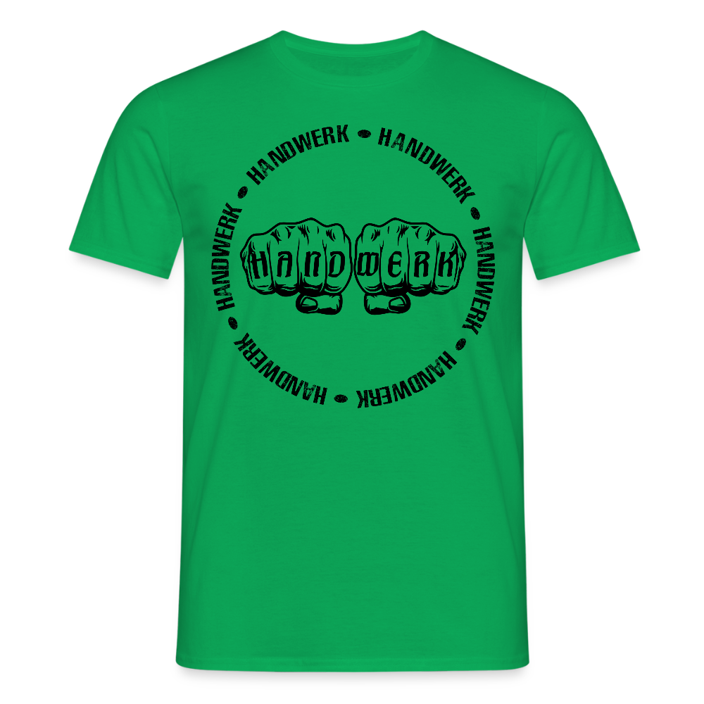 Unisex T-Shirt "Handwerk-Handwerk" Kelly Green Männer T-Shirt