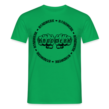 Unisex T-Shirt "Handwerk-Handwerk" Kelly Green Männer T-Shirt