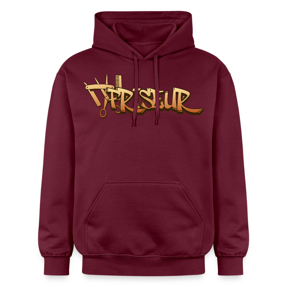 Gildan Unisex Softstyle® "Friseur" Maroon Gildan Unisex Softstyle® Midweight Hoodie