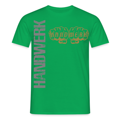 Unisex T-Shirt "Handwerk24" Kelly Green Männer T-Shirt