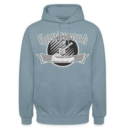 Unisex Hoodie "Fliesenleger" Nebelblau Unisex Hoodie