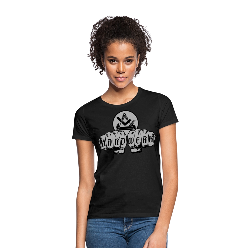 Frauen T-Shirt "Schreiner/Tischler" - Schwarz