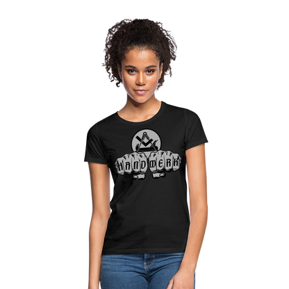 Frauen T-Shirt "Schreiner/Tischler" - Schwarz