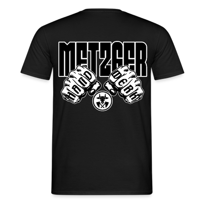 Unisex T-Shirt "Metzger" - Schwarz