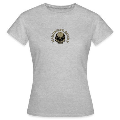 Frauen T-Shirt "Handwerk-Rockt" (beidseitig bedruckt) Frauen T-Shirt {{ color }}
