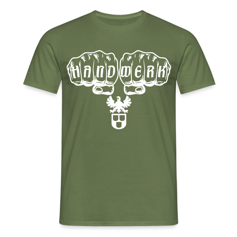 Unisex T-Shirt "Maler" Militärgrün Männer T-Shirt