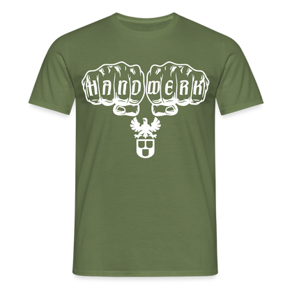 Unisex T-Shirt "Maler" Militärgrün Männer T-Shirt