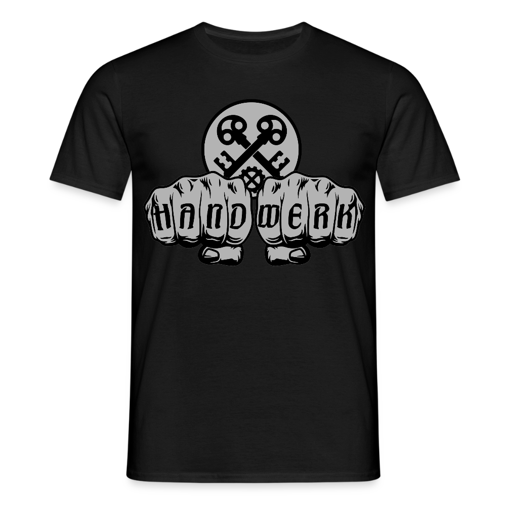 Unisex T-Shirt "Schlosser" Schwarz Männer T-Shirt