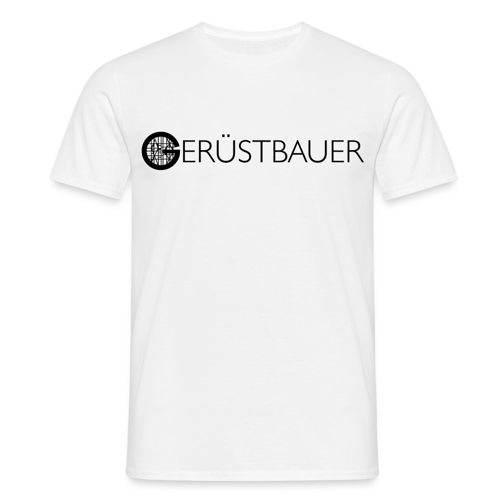 Unisex T-Shirt "Gerüstbauer" - Weiß