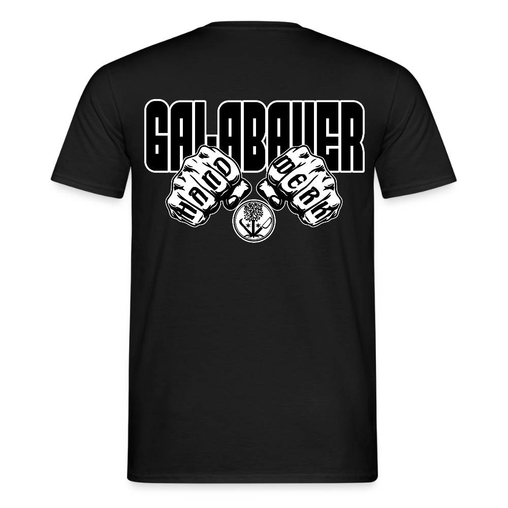 Unisex T-Shirt "GaLaBauer" Schwarz Männer T-Shirt