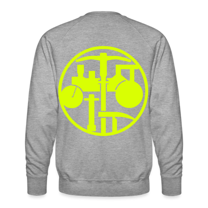 Unisex Premium Pullover "Strassenbauer" neongelb Männer Premium Pullover