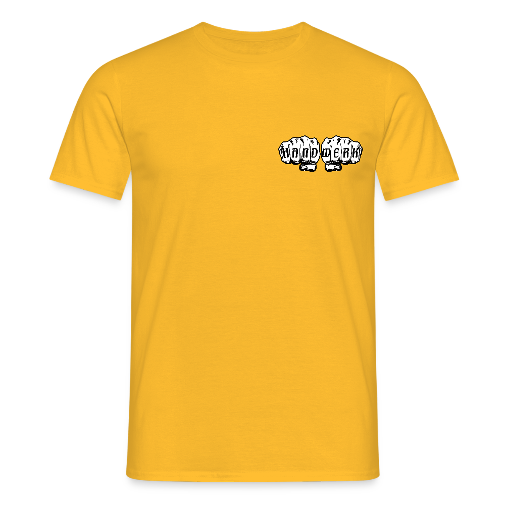 Unisex T-Shirt "Metzger" - Gelb