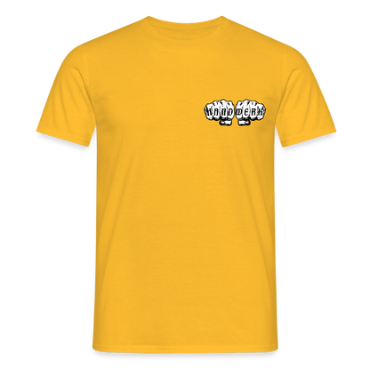 Unisex T-Shirt "Metzger" - Gelb
