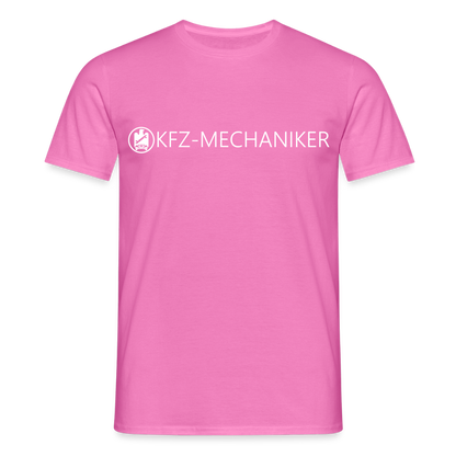 Unisex T-Shirt "KFZ-Mechaniker" Pink Männer T-Shirt