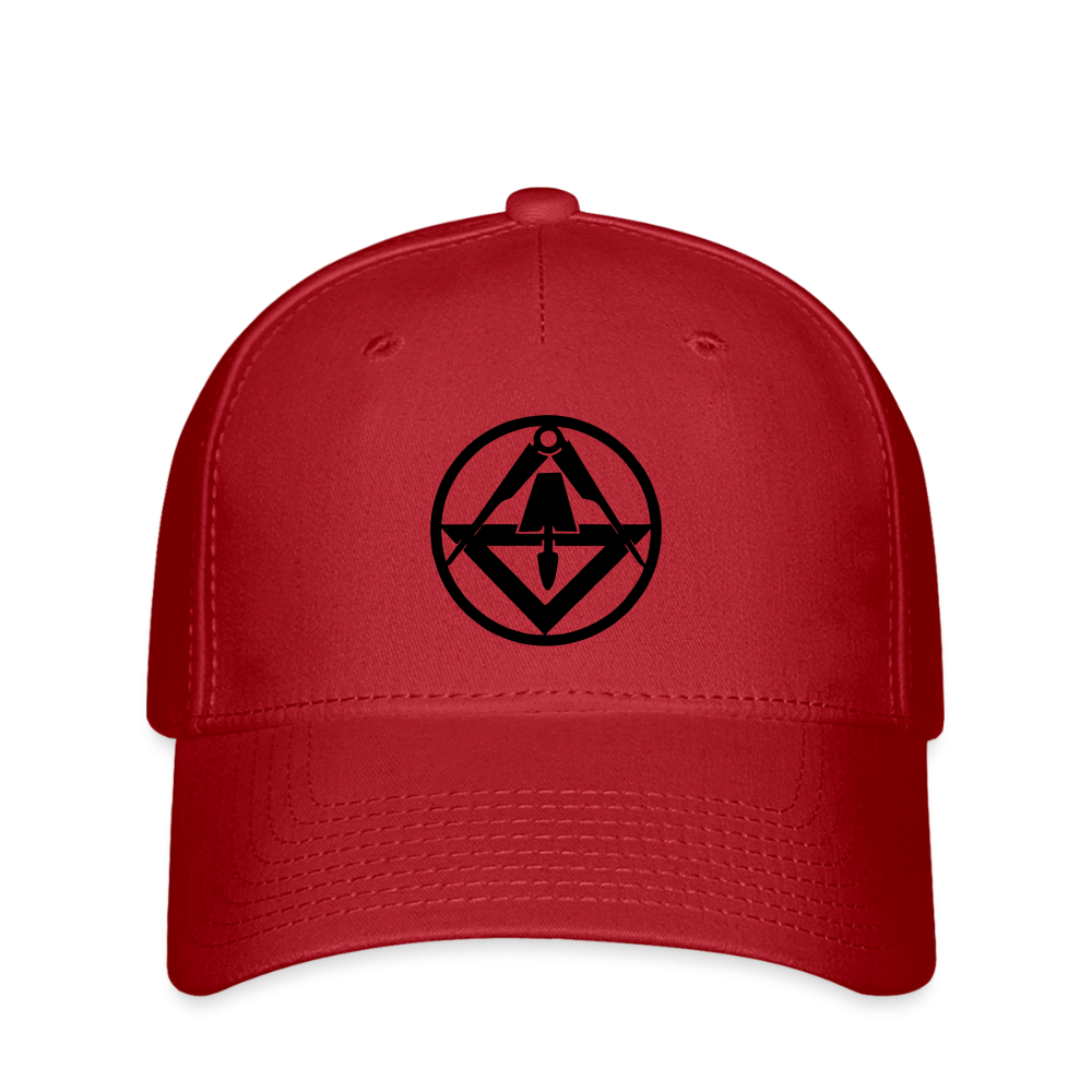 Flexfit Cap "Stuckateur" Rot Flexfit Cap