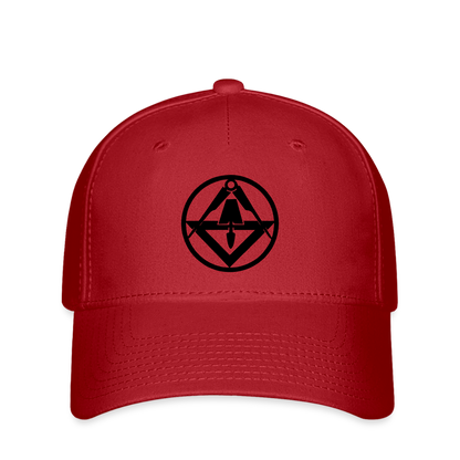 Flexfit Cap "Stuckateur" Rot Flexfit Cap