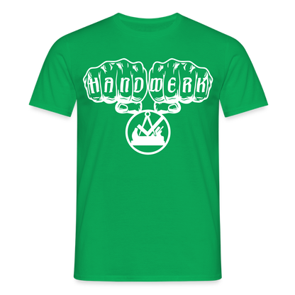 Unisex T-Shirt "Schreiner" Kelly Green Männer T-Shirt