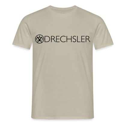 Unisex T-Shirt "Drechsler" Sandbeige Männer T-Shirt