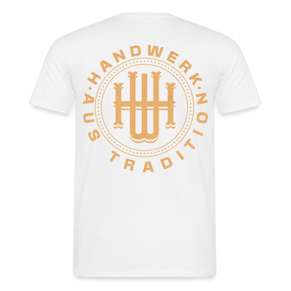 Unisex T-Shirt "Handwerk" (beidseitig bedruckt) Männer T-Shirt