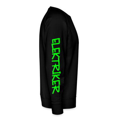 Unisex Premium Pullover "Elektriker" neongrün Männer Premium Pullover
