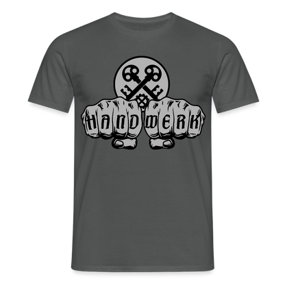 Unisex T-Shirt "Schlosser" Anthrazit Männer T-Shirt