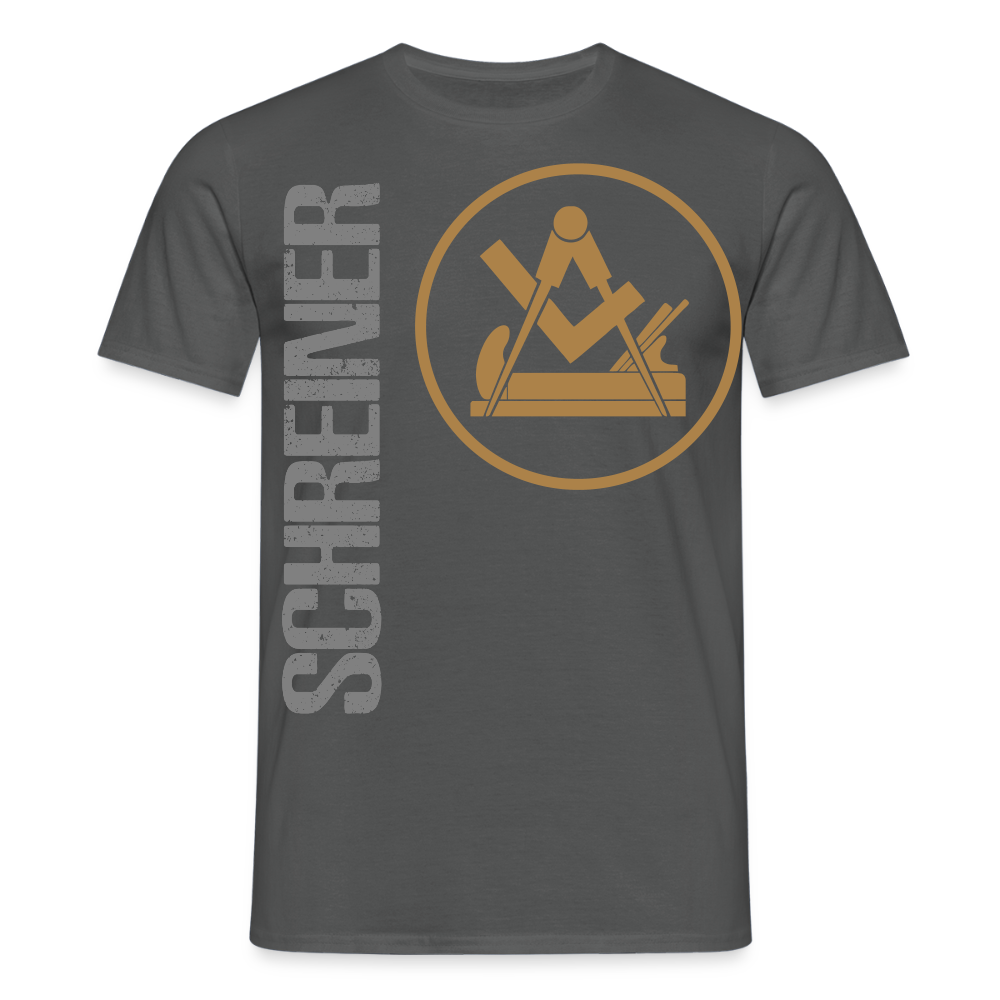 Unisex T-Shirt "Schreiner" Anthrazit Männer T-Shirt