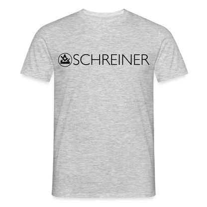 Unisex T-Shirt "Schreiner" Grau meliert Männer T-Shirt
