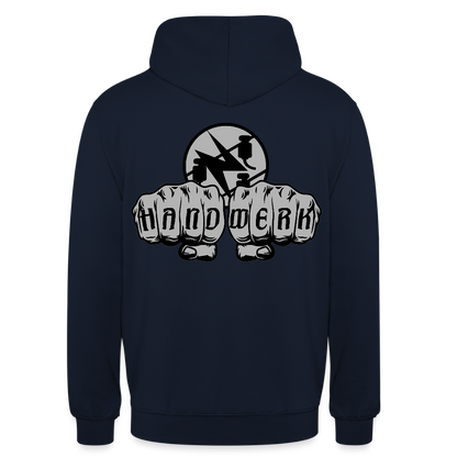 Unisex Hoodie "Elektriker" beidseitig bedruckt Unisex Hoodie
