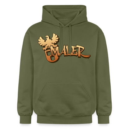 Gildan Unisex Softstyle® "Maler" Militärgrün Gildan Unisex Softstyle® Midweight Hoodie