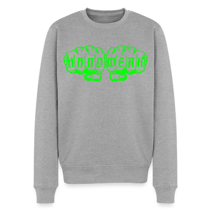 Unisex Premium Pullover "Schweisser" neongrün Männer Premium Pullover