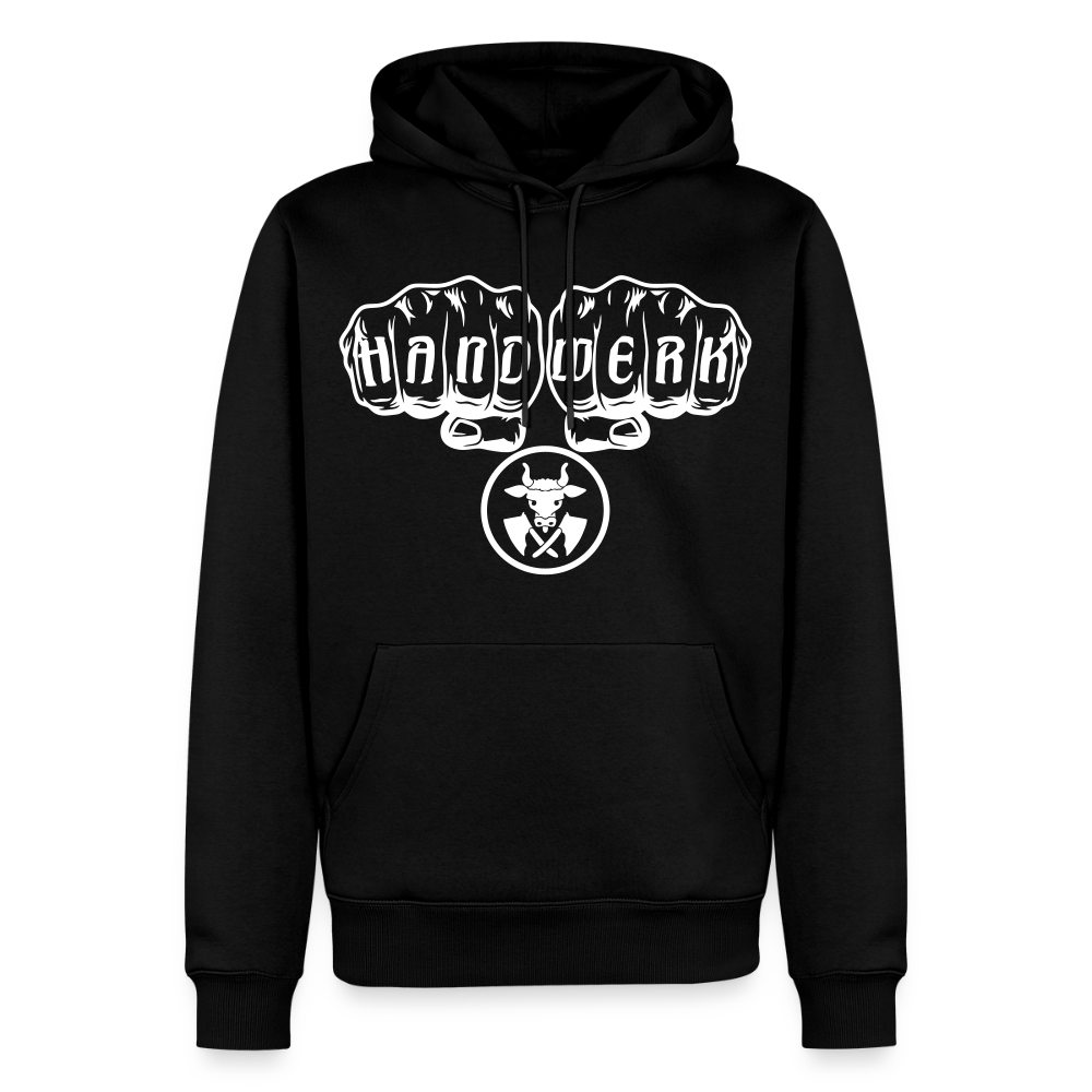 Männer Premium Hoodie "Metzger" Schwarz Männer Premium Hoodie