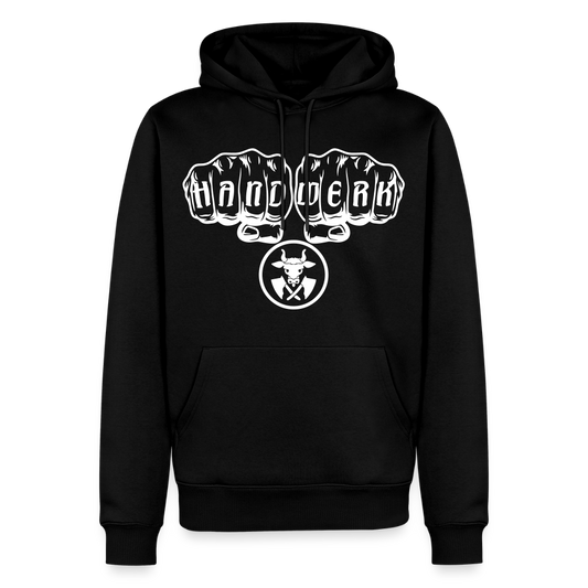 Männer Premium Hoodie "Metzger" Schwarz Männer Premium Hoodie