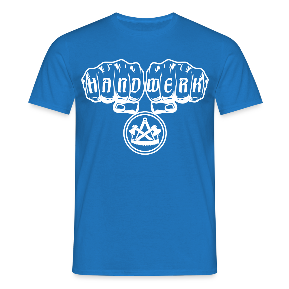 Unisex T-Shirt "Zimmermann" Royalblau Männer T-Shirt