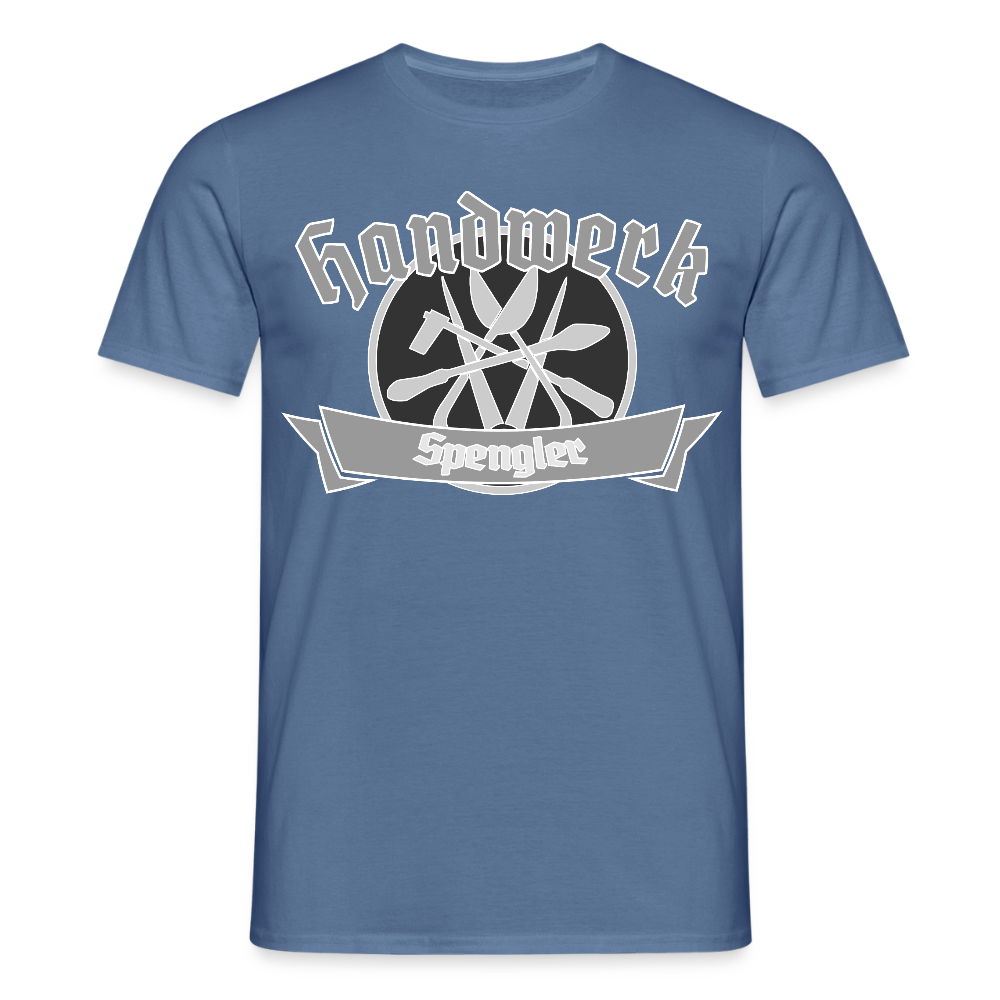 Unisex T-Shirt "Spengler" - Taubenblau 