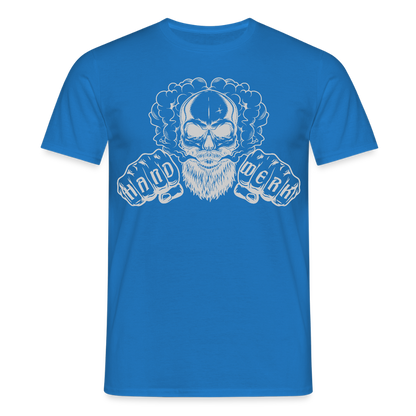 Unisex T-Shirt "Blackbeard-Handwerk" Royalblau Männer T-Shirt
