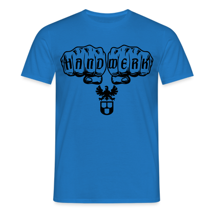 Unisex T-Shirt "Maler" Royalblau Männer T-Shirt