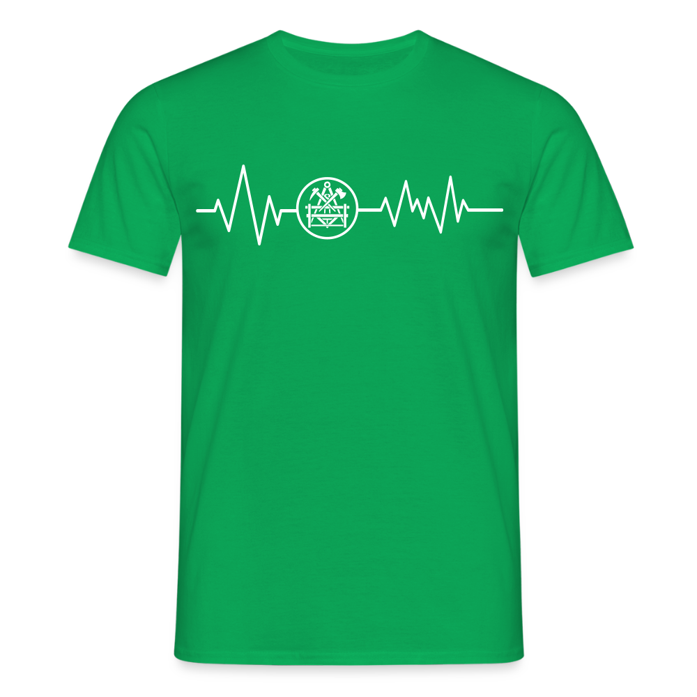 Unisex T-Shirt "Betonbauer" Kelly Green Männer T-Shirt