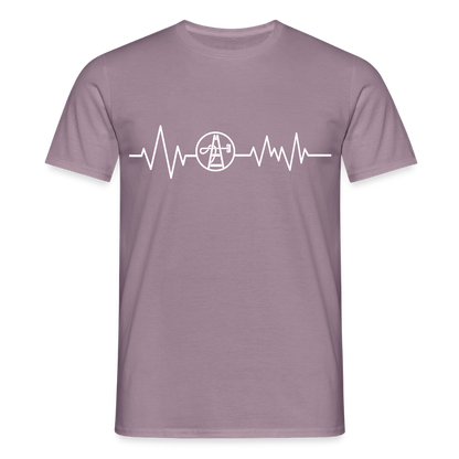 Unisex T-Shirt "Gebäudereiniger" Lilagrau Männer T-Shirt