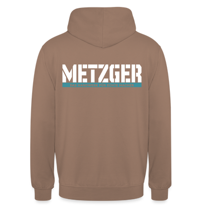 Unisex Hoodie HW-300 | MACHER "Metzger" Mokka Unisex Hoodie {{ color }}