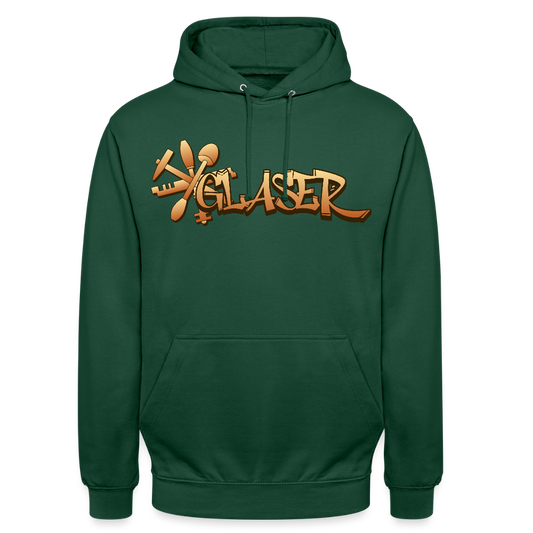 Unisex Hoodie "Glaser" Flaschengrün Unisex Hoodie