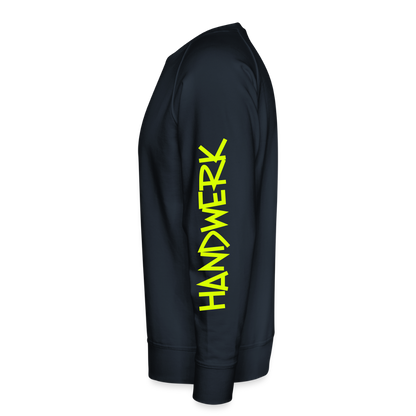 Unisex Premium Pullover "Klimatechniker" neongelb Männer Premium Pullover