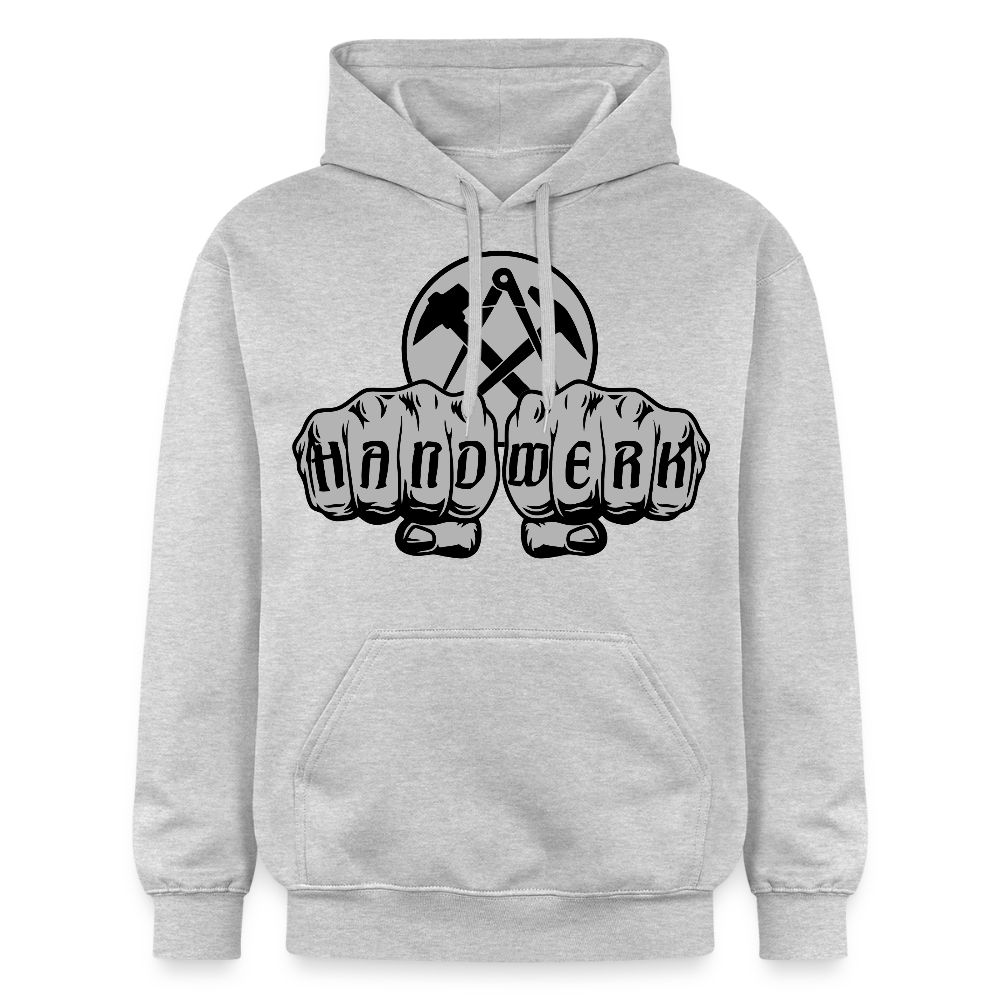 Gildan Unisex Softstyle® "Dachdecker" Hellgrau meliert Gildan Unisex Softstyle® Midweight Hoodie